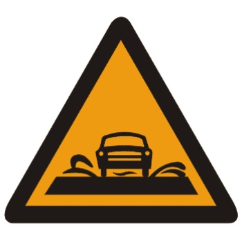 過(guò)水路面標(biāo)志