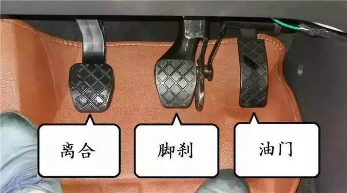 油門和剎車在哪個位置