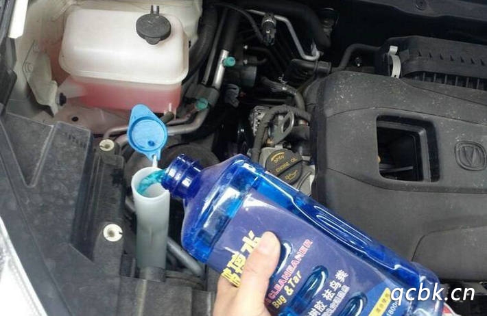 汽車加玻璃水的標志是哪個