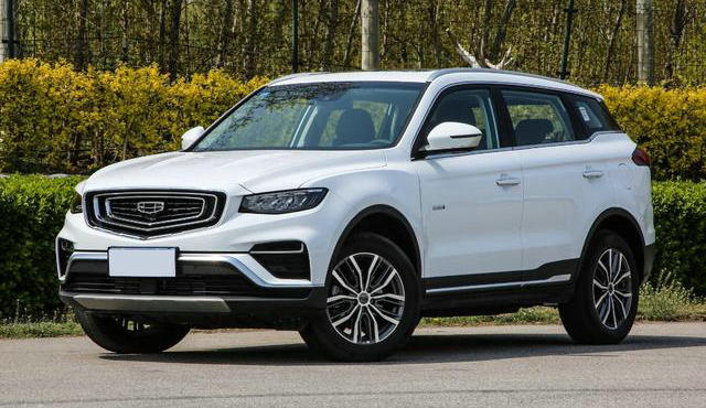 吉利博越pro2021款1.8t多少錢