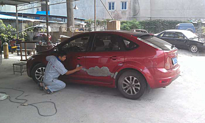 一般說汽車做鈑金是什么意思