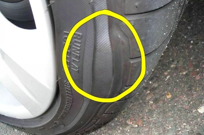 輪胎鼓了個小包還能開多久