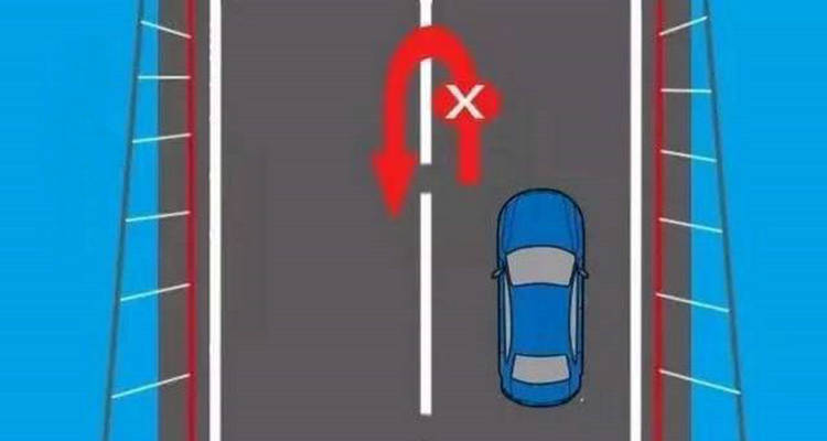 左轉(zhuǎn)車道無掉頭標志能掉頭嗎