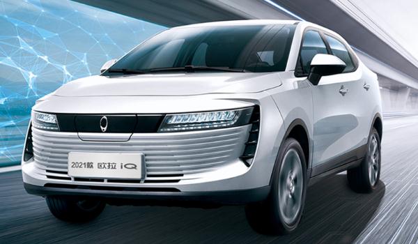 2021款歐拉iQ上市，續(xù)航高達(dá)421公里
