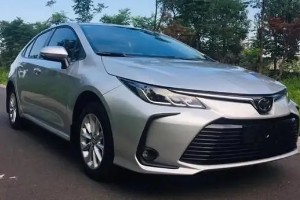 豐田卡羅拉最新價(jià)格2022 2022款卡羅拉售價(jià)8萬(第七年保值率44%)