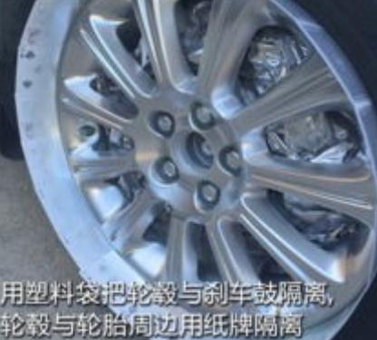汽車輪轂噴漆多少錢，輪轂尺寸收費各不同