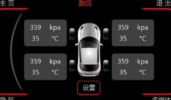 胎壓監(jiān)測(cè)裝置，分為內(nèi)置和外置（消除隱患安全駕駛）