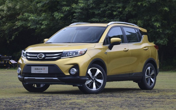 廣汽傳祺新款GS3上市 官方報價7.88-10.28萬