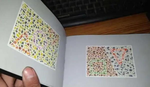 色盲色弱怎么測試呢? 通過測試本進行測試