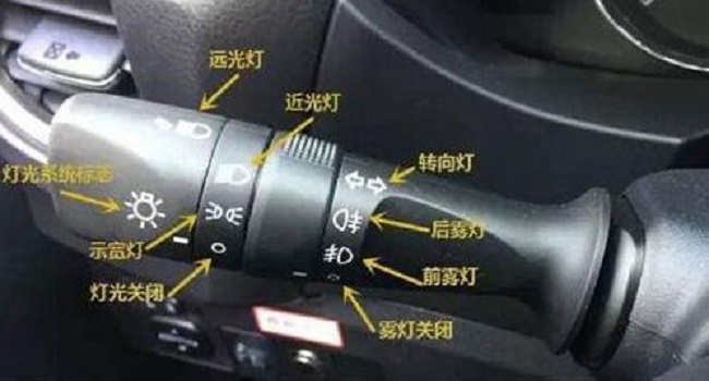 科目三燈光考試口訣表，記住口訣操作就簡單了