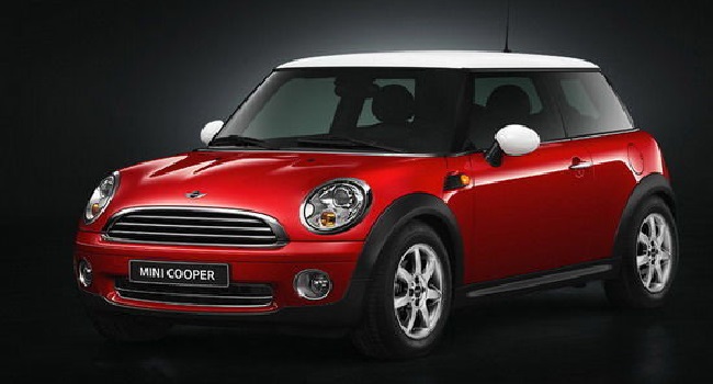 寶馬迷你mini新款女式圖片，顏值高性能好符合女性口味