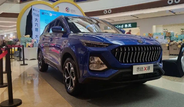 思皓x8百公里油耗多少，綜合百公里油耗8.1L