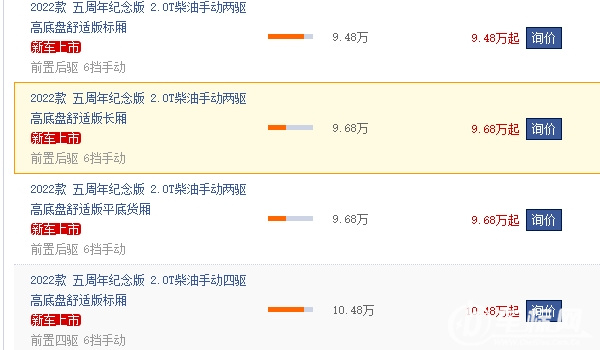 上汽大通MAXUS T60多少錢 上汽大通MAXUS T60新車售價(jià)9.48萬(wàn)元
