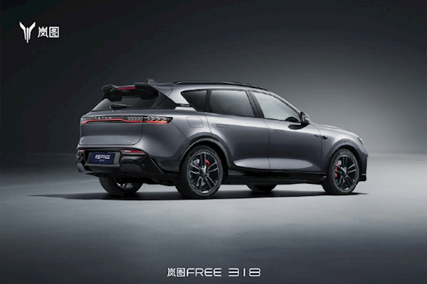 純電續(xù)航最長的混動SUV！嵐圖FREE 318上市：21.99萬起