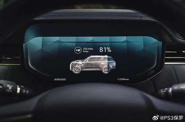 思路對(duì)了！純電路虎攬勝實(shí)車(chē)公布：和燃油版看不出什么區(qū)別