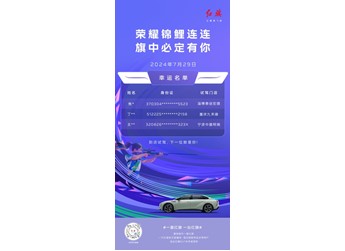 首批“錦鯉”已領(lǐng)獎(jiǎng)！一汽紅旗向幸運(yùn)粉絲交付紅旗EH7