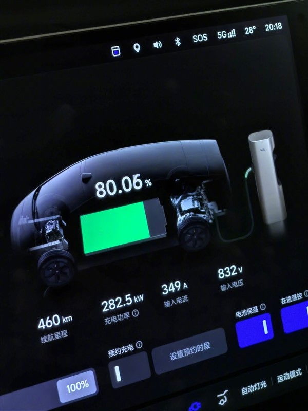 博主實(shí)測(cè)理想MEGA充電功率跑到522kW 11分鐘充電75%直呼太爽了