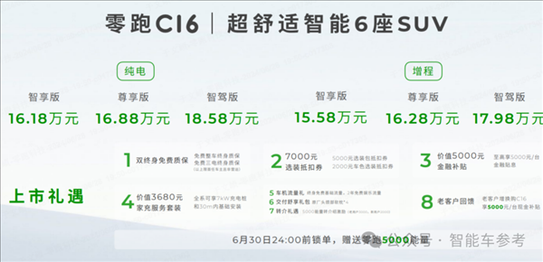 15.6萬買三排奶爸車 零跑又發(fā)了臺(tái)“半價(jià)理想”