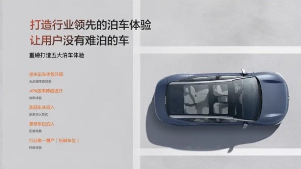 極氪007將迎來重大OTA升級 全球首發(fā)機械車位泊車