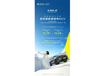 混動SUV“新范式”，長安UNI-Z首搭新藍(lán)鯨動力，超省體驗(yàn)僅需12.79萬起 封面圖