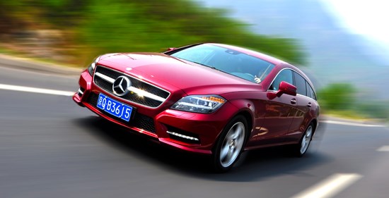 萬車網試駕奔馳CLS Shooting Brake 獵裝車