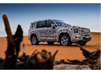 全新哈弗H9諜照曝光 提供非承載式車身+雙差速鎖