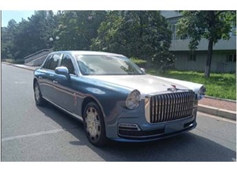 全新紅旗L5轎車曝光！老爺車造型 搭載4.0T V8發(fā)動機